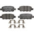 Monroe GX1393 Disc Brake Pad Set Monroe Brakes ProSolution Ceramic Brake Pads