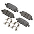 Monroe GX1393 Disc Brake Pad Set Monroe Brakes ProSolution Ceramic Brake Pads