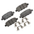 Monroe GX1393 Disc Brake Pad Set Monroe Brakes ProSolution Ceramic Brake Pads