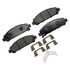 Monroe GX1401 Disc Brake Pad Set Monroe Brakes ProSolution Ceramic Brake Pads
