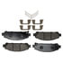 Monroe GX1401 Disc Brake Pad Set Monroe Brakes ProSolution Ceramic Brake Pads