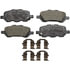 Monroe GX1402 Disc Brake Pad Set Monroe Brakes ProSolution Ceramic Brake Pads