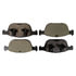 Monroe GX1412 Disc Brake Pad Set Monroe Brakes ProSolution Ceramic Brake Pads