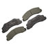 Monroe GX1414 Disc Brake Pad Set Monroe Brakes ProSolution Ceramic Brake Pads