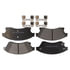 Monroe GX1522 Disc Brake Pad Set Monroe Brakes ProSolution Ceramic Brake Pads