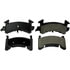 Monroe GX154 Disc Brake Pad Set Monroe Brakes ProSolution Ceramic Brake Pads