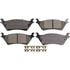 Monroe GX1602 Disc Brake Pad Set Monroe Brakes ProSolution Ceramic Brake Pads