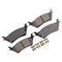 Monroe GX1602 Disc Brake Pad Set Monroe Brakes ProSolution Ceramic Brake Pads