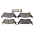 Monroe GX1602 Disc Brake Pad Set Monroe Brakes ProSolution Ceramic Brake Pads