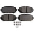 Monroe GX1628 Disc Brake Pad Set Monroe Brakes ProSolution Ceramic Brake Pads