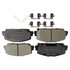 Monroe GX1697 Disc Brake Pad Set Monroe Brakes ProSolution Ceramic Brake Pads