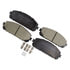 Monroe GX1709 Disc Brake Pad Set Monroe Brakes ProSolution Ceramic Brake Pads