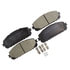 Monroe GX1709 Disc Brake Pad Set Monroe Brakes ProSolution Ceramic Brake Pads