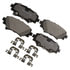 Monroe GX1729 Disc Brake Pad Set Monroe Brakes ProSolution Ceramic Brake Pads