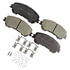 Monroe GX1737 Disc Brake Pad Set Monroe Brakes ProSolution Ceramic Brake Pads