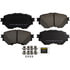 Monroe GX1759 Disc Brake Pad Set Monroe Brakes ProSolution Ceramic Brake Pads