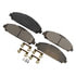 GX1791 by MONROE - Monroe Brakes ProSolution Ceramic Brake Pads