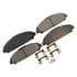 GX1791 by MONROE - Monroe Brakes ProSolution Ceramic Brake Pads