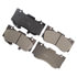 Monroe GX1784 Disc Brake Pad Set Monroe Brakes ProSolution Ceramic Brake Pads