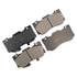 Monroe GX1784 Disc Brake Pad Set Monroe Brakes ProSolution Ceramic Brake Pads
