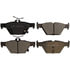 Monroe GX1808 Disc Brake Pad Set Monroe Brakes ProSolution Ceramic Brake Pads