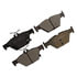 Monroe GX1808 Disc Brake Pad Set Monroe Brakes ProSolution Ceramic Brake Pads