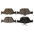 Monroe GX1808 Disc Brake Pad Set Monroe Brakes ProSolution Ceramic Brake Pads