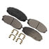 Monroe GX1814 Disc Brake Pad Set Monroe Brakes ProSolution Ceramic Brake Pads