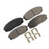 Monroe GX1814 Disc Brake Pad Set Monroe Brakes ProSolution Ceramic Brake Pads