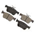 Monroe GX1878 Disc Brake Pad Set Monroe Brakes ProSolution Semi-Metallic Brake Pads