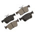 Monroe GX1878 Disc Brake Pad Set Monroe Brakes ProSolution Semi-Metallic Brake Pads