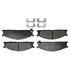 Monroe GX333 Disc Brake Pad Set Monroe Brakes ProSolution Ceramic Brake Pads