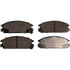 Monroe GX334 Disc Brake Pad Set Monroe Brakes ProSolution Ceramic Brake Pads