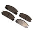 Monroe GX334 Disc Brake Pad Set Monroe Brakes ProSolution Ceramic Brake Pads