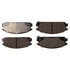 Monroe GX334 Disc Brake Pad Set Monroe Brakes ProSolution Ceramic Brake Pads