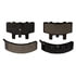 GX369 by MONROE - ProSolution Ceramic Brake Pads