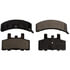 Monroe GX369 Disc Brake Pad Set Monroe Brakes ProSolution Ceramic Brake Pads