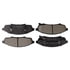 Monroe GX376 Disc Brake Pad Set Monroe Brakes ProSolution Ceramic Brake Pads