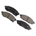 Monroe GX376 Disc Brake Pad Set Monroe Brakes ProSolution Ceramic Brake Pads