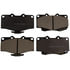 GX436A by MONROE - Monroe Brakes ProSolution Ceramic Brake Pads