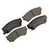 Monroe GX451 Disc Brake Pad Set Monroe Brakes ProSolution Ceramic Brake Pads