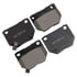 GX461 by MONROE - Monroe Brakes ProSolution Ceramic Brake Pads