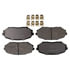 Monroe GX468 Disc Brake Pad Set Monroe Brakes ProSolution Ceramic Brake Pads