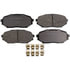 Monroe GX468 Disc Brake Pad Set Monroe Brakes ProSolution Ceramic Brake Pads
