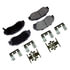 Monroe GX503 Disc Brake Pad Set Monroe Brakes ProSolution Ceramic Brake Pads