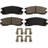 Monroe GX508 Disc Brake Pad Set Monroe Brakes ProSolution Ceramic Brake Pads