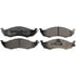 Monroe GX576 Disc Brake Pad Set Monroe Brakes ProSolution Ceramic Brake Pads