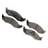 Monroe GX576 Disc Brake Pad Set Monroe Brakes ProSolution Ceramic Brake Pads