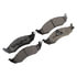 Monroe GX576 Disc Brake Pad Set Monroe Brakes ProSolution Ceramic Brake Pads