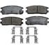 Monroe GX580 Disc Brake Pad Set Monroe Brakes ProSolution Ceramic Brake Pads